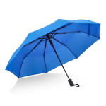 Parapluie pliable résistant au vent avec housse assortie Ø98 couleur bleu