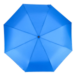 Parapluie pliable résistant au vent avec housse assortie Ø98 couleur bleu troisième vue
