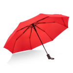 Parapluie pliable résistant au vent avec housse assortie Ø98 couleur rouge