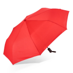 Parapluie pliable résistant au vent avec housse assortie Ø98 couleur rouge deuxième vue
