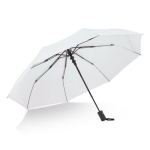 Parapluie pliable résistant au vent avec housse assortie Ø98 couleur blanc