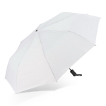 Parapluie pliable résistant au vent avec housse assortie Ø98 couleur blanc deuxième vue