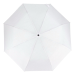 Parapluie pliable résistant au vent avec housse assortie Ø98 couleur blanc troisième vue