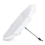 Parapluie pliable résistant au vent avec housse assortie Ø98 couleur blanc cinquième vue
