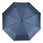 Parapluie pliable résistant au vent avec housse assortie Ø98 couleur bleu foncé troisième vue