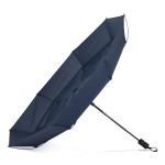 Parapluie pliable résistant au vent avec housse assortie Ø98 couleur bleu foncé cinquième vue