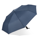 Parapluie pliable résistant au vent avec housse assortie Ø98,5 couleur bleu foncé