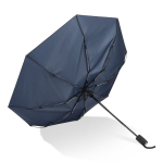 Parapluie pliable résistant au vent avec housse assortie Ø98,5 couleur bleu foncé quatrière vue