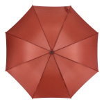 Parapluie multicolore avec poignée courbée en bois Ø103 couleur bordeaux troisième vue