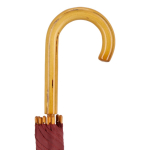 Parapluie multicolore avec poignée courbée en bois Ø103 couleur bordeaux cinquième vue