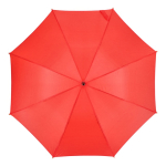 Parapluie multicolore avec poignée courbée en bois Ø103 couleur rouge troisième vue