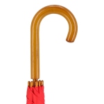 Parapluie multicolore avec poignée courbée en bois Ø103 couleur rouge cinquième vue