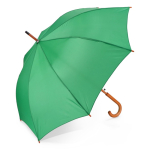 Parapluie multicolore avec poignée courbée en bois Ø103 couleur vert