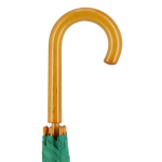 Parapluie multicolore avec poignée courbée en bois Ø103 couleur vert cinquième vue