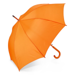 Parapluie multicolore avec poignée courbée en bois Ø103 couleur orange