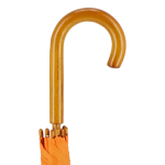 Parapluie multicolore avec poignée courbée en bois Ø103 couleur orange cinquième vue