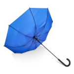 Parapluie multicolore avec poignée courbée noire Ø105 couleur bleu quatrière vue