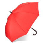 Parapluie multicolore avec poignée courbée noire Ø105 couleur rouge