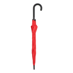 Parapluie multicolore avec poignée courbée noire Ø105 couleur rouge cinquième vue