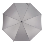 Parapluie multicolore avec poignée courbée noire Ø105 couleur gris troisième vue