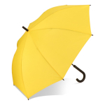 Parapluie multicolore avec poignée courbée noire Ø105 couleur jaune