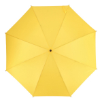 Parapluie multicolore avec poignée courbée noire Ø105 couleur jaune troisième vue