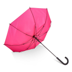 Parapluie multicolore avec poignée courbée noire Ø105 couleur rose quatrière vue
