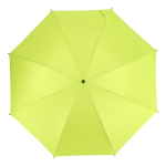 Parapluie multicolore avec poignée courbée noire Ø105 couleur vert lime troisième vue