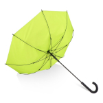 Parapluie multicolore avec poignée courbée noire Ø105 couleur vert lime quatrière vue
