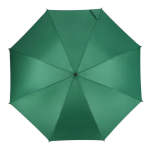 Parapluie multicolore avec poignée courbée noire Ø105 couleur vert foncé troisième vue
