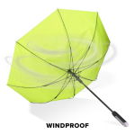 Parapluie classique avec une poignée ergonomique Ø105 couleur vert lime huitième vue