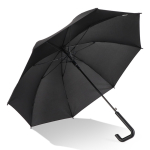 Parapluie classique avec poignée géométrique noire originale Ø103 couleur noir deuxième vue