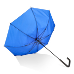 Parapluie classique avec poignée géométrique noire originale Ø103 couleur bleu quatrière vue