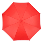 Parapluie classique avec poignée géométrique noire originale Ø103 couleur rouge troisième vue