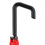 Parapluie classique avec poignée géométrique noire originale Ø103 couleur rouge sixième vue