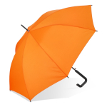 Parapluie classique avec poignée géométrique noire originale Ø103 couleur orange