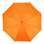Parapluie classique avec poignée géométrique noire originale Ø103 couleur orange troisième vue