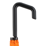 Parapluie classique avec poignée géométrique noire originale Ø103 couleur orange sixième vue