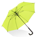 Parapluie classique avec poignée géométrique noire originale Ø103 couleur vert lime deuxième vue