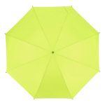 Parapluie classique avec poignée géométrique noire originale Ø103 couleur vert lime troisième vue