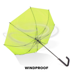 Parapluie classique avec poignée géométrique noire originale Ø103 couleur vert lime septième vue