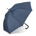 Parapluie classique avec poignée géométrique noire originale Ø103 couleur bleu foncé