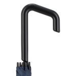 Parapluie classique avec poignée géométrique noire originale Ø103 couleur bleu foncé sixième vue