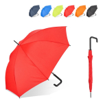 Parapluie classique avec poignée géométrique noire originale Ø103