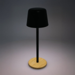 Lampe de table personnalisable avec 3 modes d’éclairage couleur noir cinquième vue