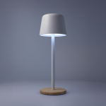 Lampe de table personnalisable avec 3 modes d’éclairage couleur blanc huitième vue