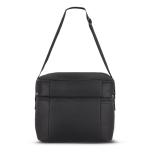 Sac isotherme à double compartiment et poche frontale 12 L couleur noir cinquième vue