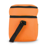 Sac isotherme à double compartiment et poche frontale 12 L couleur orange sixième vue