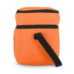 Sac isotherme à double compartiment et poche frontale 12 L couleur orange septième vue