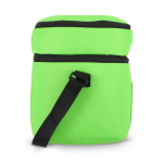 Sac isotherme à double compartiment et poche frontale 12 L couleur vert lime sixième vue